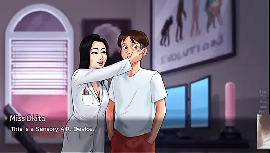 She said it's for science!Hot teacher got fucked by student!!Summer time saga new update.