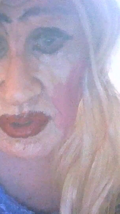 Thrilling moment from "Sarah wanks her disgusting cock , she  just wants a guy, any guy, to suck it, before fucking her up"