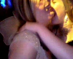 British Girls Messing Around In Nightclub