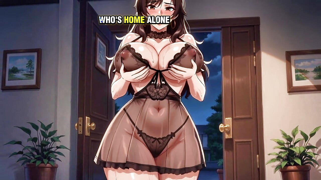Reddedilen Eş Gece Teslimatçısını Seks İçin Arıyor - Sansürsüz Hentai