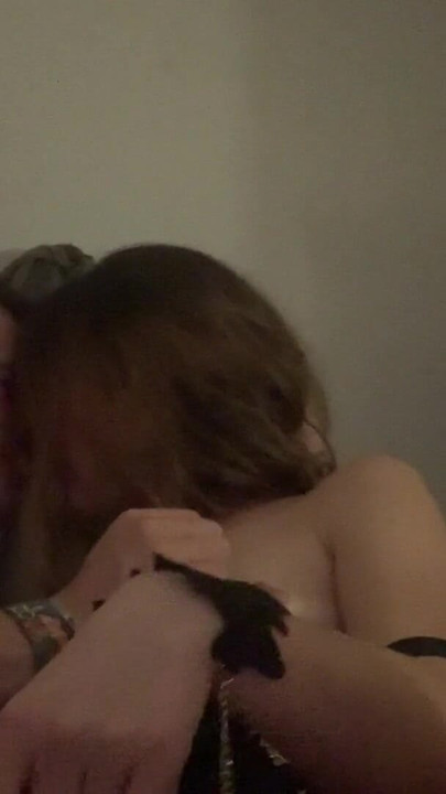 Key moment from "Powerplay with a model & she strokes my cock passionately"