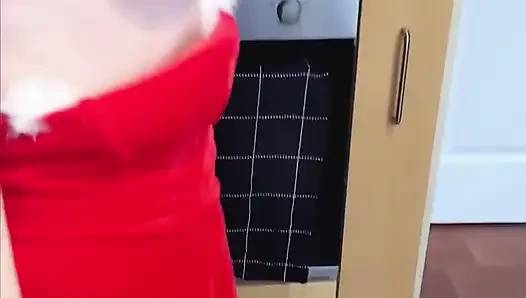 Naughty Stepmother Lily at the Christmas Party
