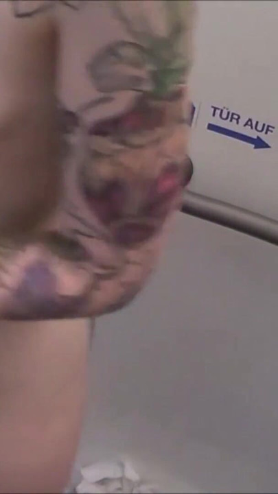 Memorable moment from "Real German Redhead Street Hooker Fuck in Public Toilet"