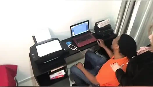 Clarkes Boutaine & Ines Ventura Back at the Office