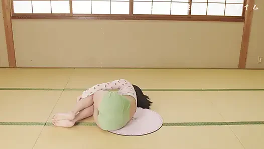 Rutinitas yoga sederhana, yoga kawaii