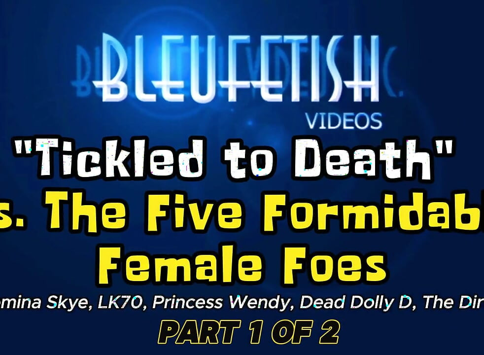 Pt 1 Ttd Vs the Five Formidable Female Foes! - Ttd Is About to Have the Time of His Life Being Tickled Nonstop by These 5 Ladies