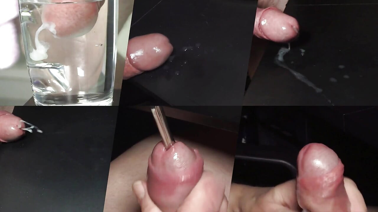 Multiscreen cumpilation Neobrezana velika pečurka 20 scena Fluid Cumfest