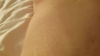 Tying wife up and fucking her in the hotel