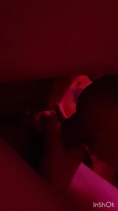 I suck his dick while he licks my sexy toes