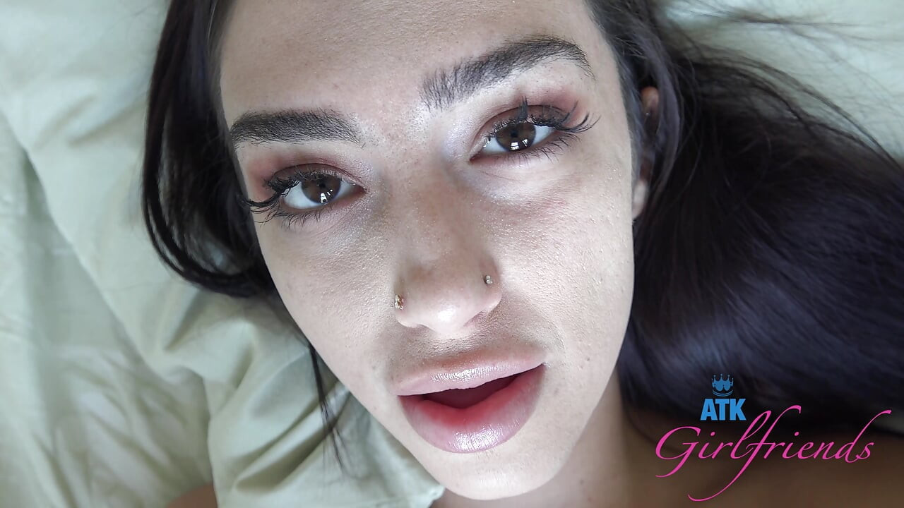 After years, Lily shows up desperate to pee, yo drive watching sunset, then she sucks and rides you till I creampie her pussy