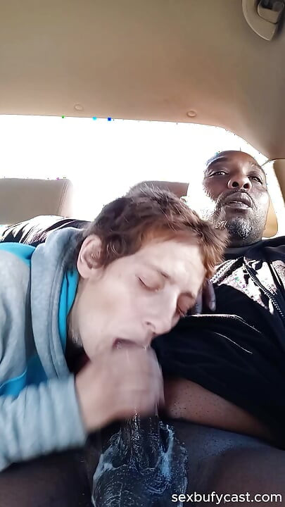 Dirty street whore is drinking my cum for breakfast. MILF