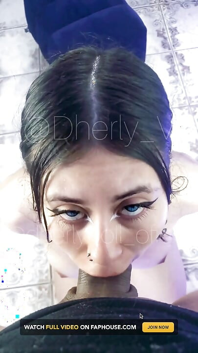 My Friend's Beautiful Stepsister Gives Me a Gentle Blowjob POV