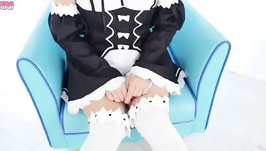 Японский аниме-косплей Rem -