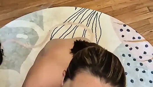 Dirty Wife Masturbates and Receives a Huge Facial