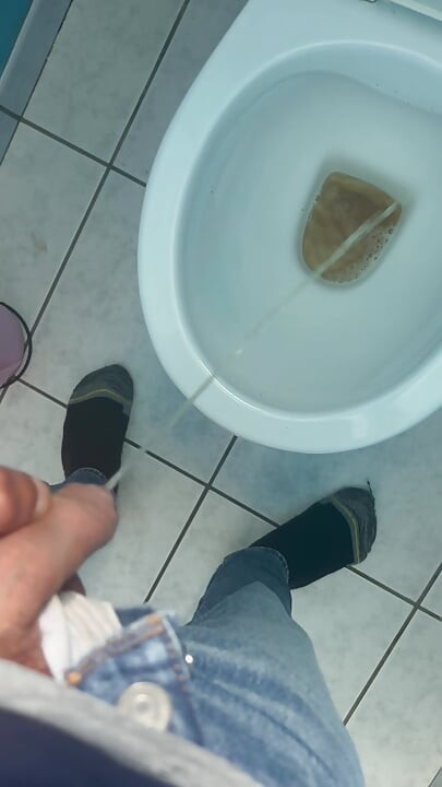 Eine gute toiletten pinkeln