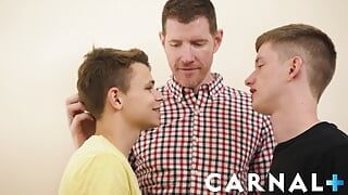 FunSizeBoys - Austin Young, Jonathan and Dr. Wolf Bareback Threesome