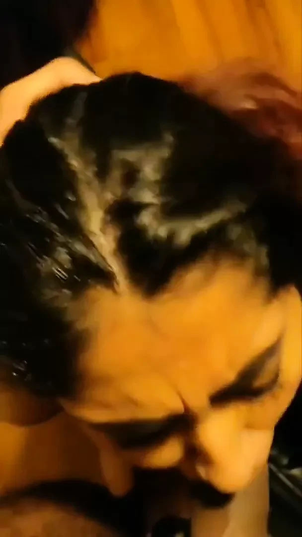 My ex gf paki slut sucking my cock