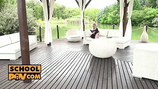 Pov - cewek skotlandia georgie lyall jago banget muasin kontol