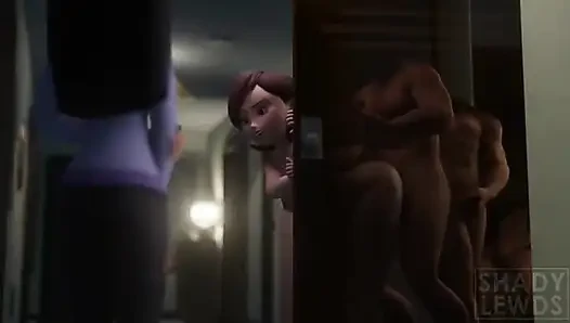 Anime cartoon characters movie hot seen