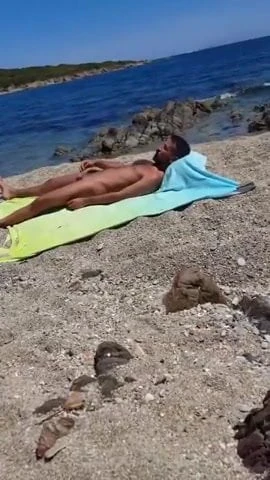 in the beach