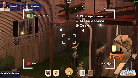 Ep4: Camila's Garden Workout - My Sexy Neighbour 2 (gameplay)