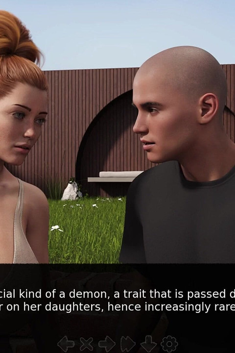 Adorada por el diablo 5 - Katherine le permite a Charlie mirar sus enormes tetas