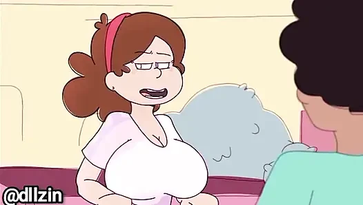 She invited her friend to the bathroom