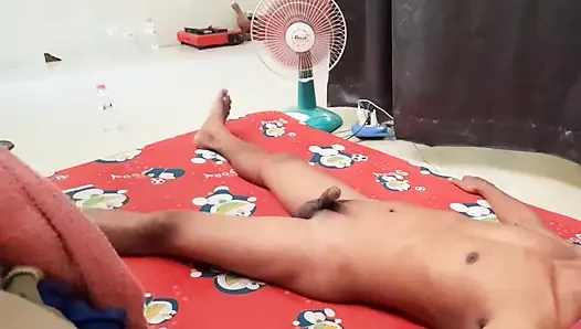 Lucky Hot Skinny man secretly has sex with INDO widowed neighbor when her stepson not at home Pt01