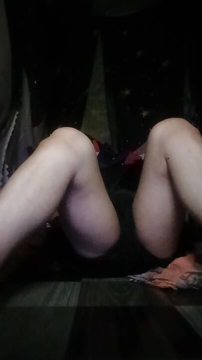 Fantasme trans en solo, taquinage intense fait pour de vrais papas