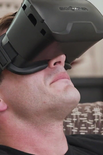 Stepmom Gets a Cum Facial and Makes VR Feel Very Real for Her Stepson!