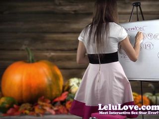 Lelu Love - график спермы для ноября 2015