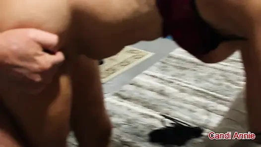 Candi Annie Fotoshooting Solo Vibrator, Ficken & Schlucken