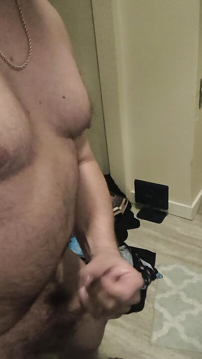 Cum in hand
