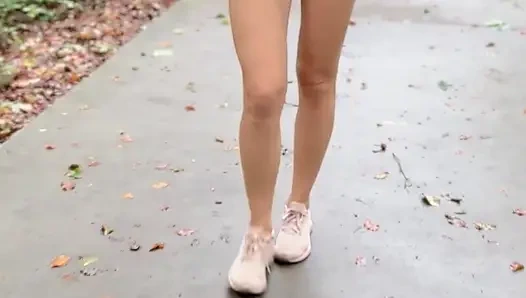 Amatör çıplak yürüyüş