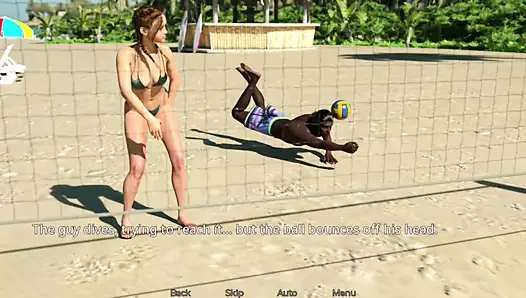 Adik tiriku yang hot kepergok ngentot di pantai - e03