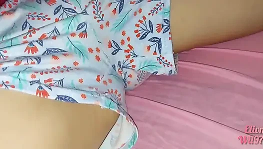 Homemade Video with My Stepsister First Time in Her Bed We Do Things Under the Covers