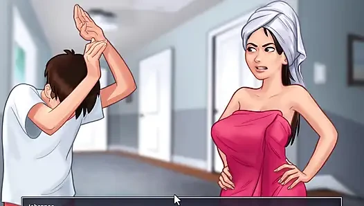 Summertime Saga - Jessy играла с собой