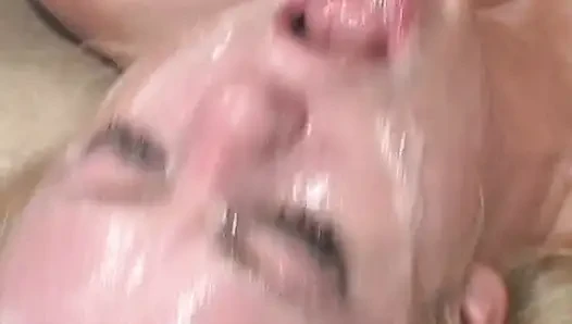 French Blonde Slut Face Fucked in Hardhore Session