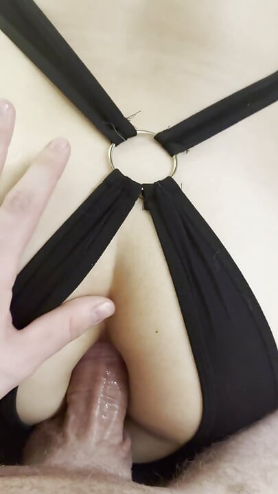 Asian Babe First Anal Experience While Using Vibrator, Double Orgasm