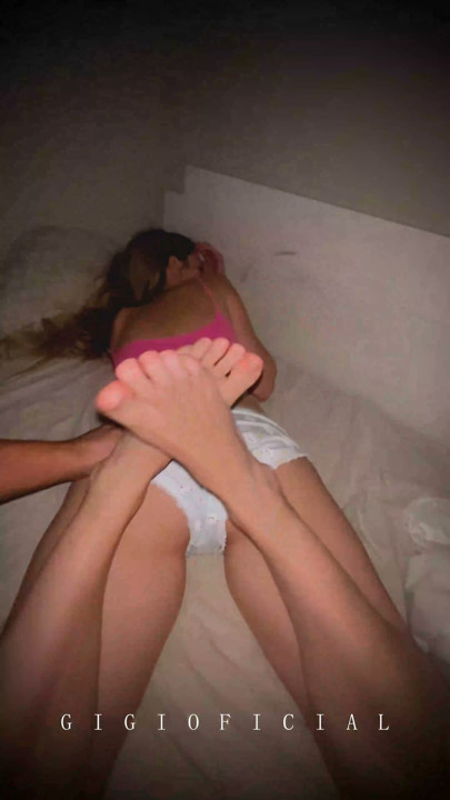 HOMEMADE VERTICAL PORN: she is 18 and I am 58 | Clip 1