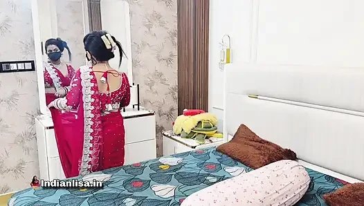 Hairy stepmom gifts pussy to her stepson