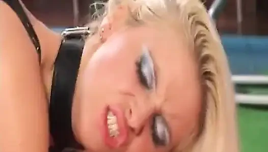 Blonde German Hot Mom Gets Fisted and Shared in FFM Fetish Threesome