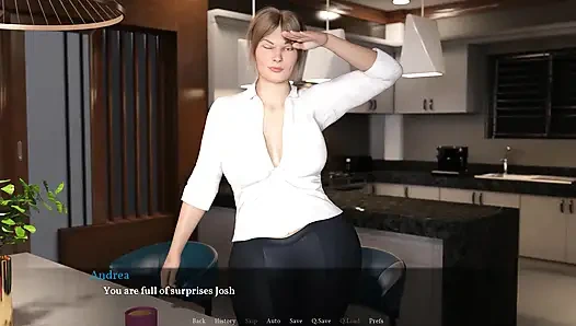 Düzgün vücutlu anlar: evli evli kadın komşusunu kahveye davet ediyor bölüm 2