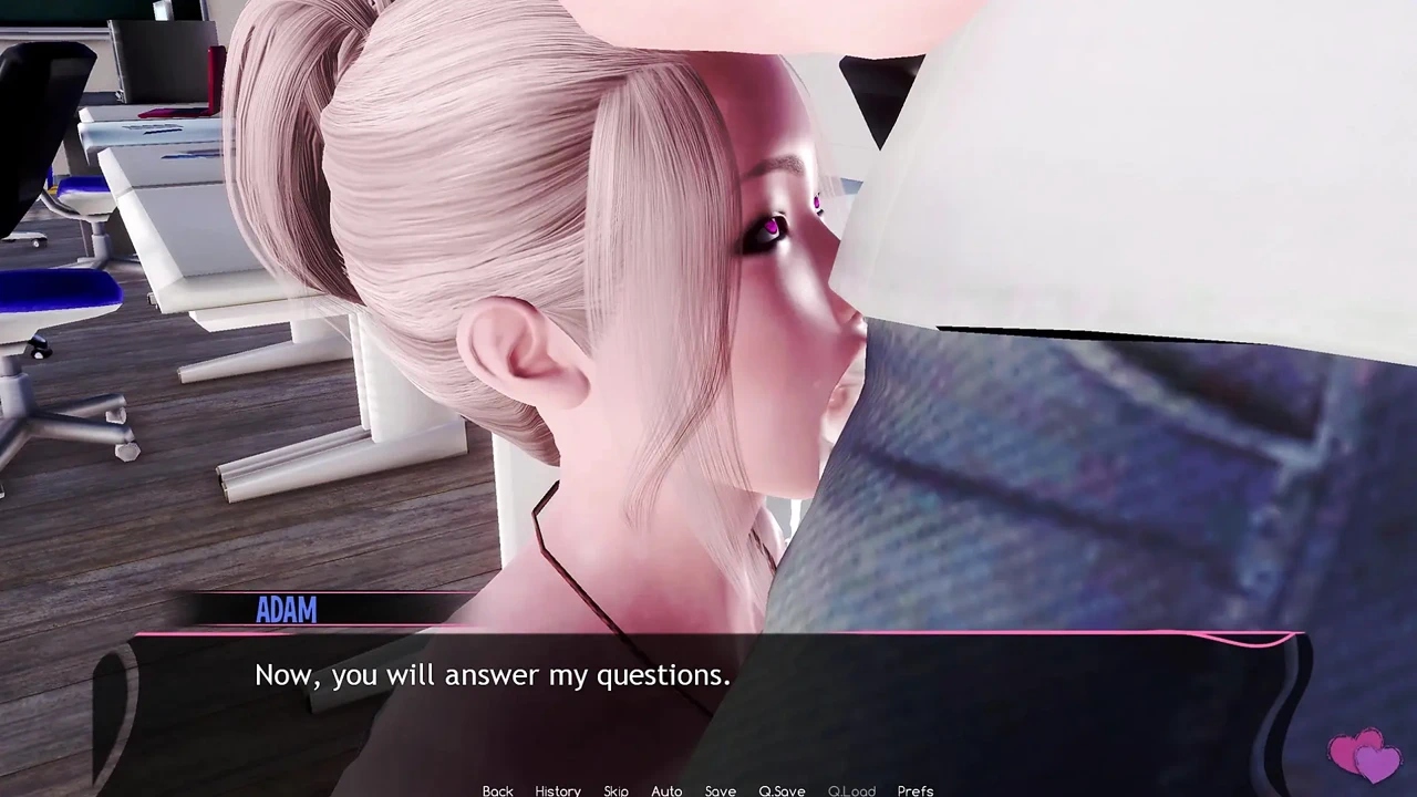 Murmur 7 - 女神Shinigami舔舐亚当的鸡巴, 然后给他口交