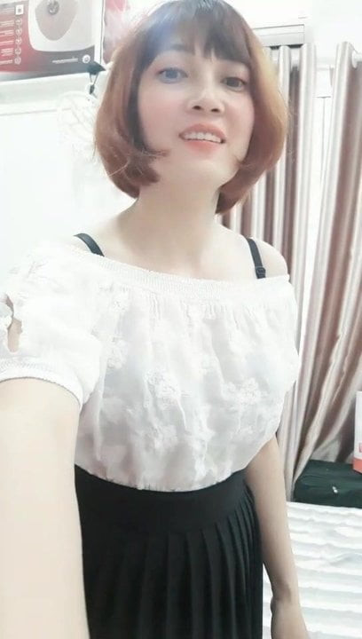Vietnamese girl is now dressed