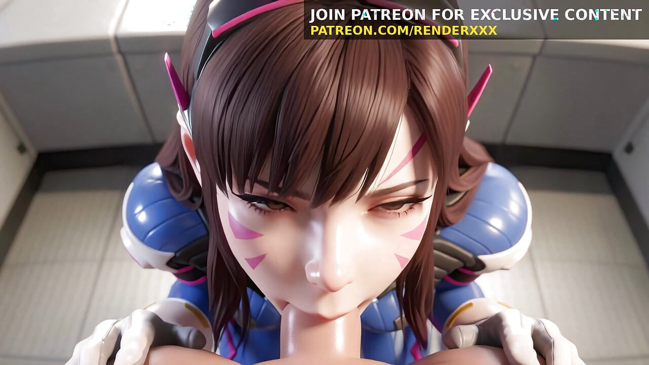 3D Hentai Samling - Mai Casino Sex, Akali Titjob, Tifa Cowgirl og D.Va Blowjob