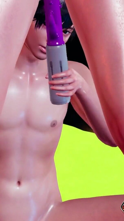 Yuuki, the Hot Korean Girl in a Bikini 3D Hentai - Indulge in Pussy Fingering with Moans, Intense Pink Dildo Masturbation | Clip 1