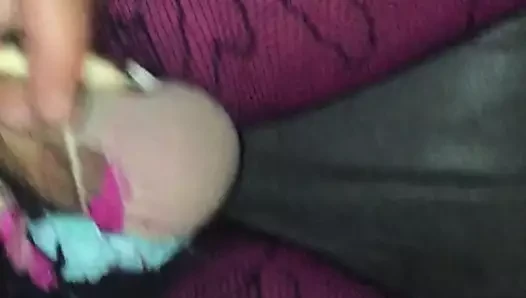 Pee Pantyhose slut