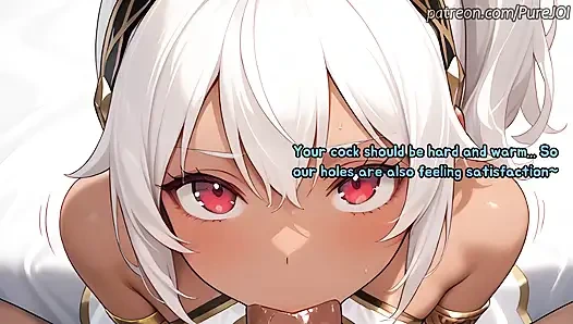 Особая грязная награда от Берсерка Из Чревоугодия Eris и Myne (секс, инструкция по)