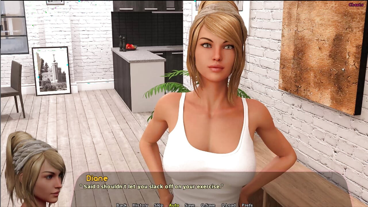 Haley Story #5 - Johannes tried to play with Haley's pussy